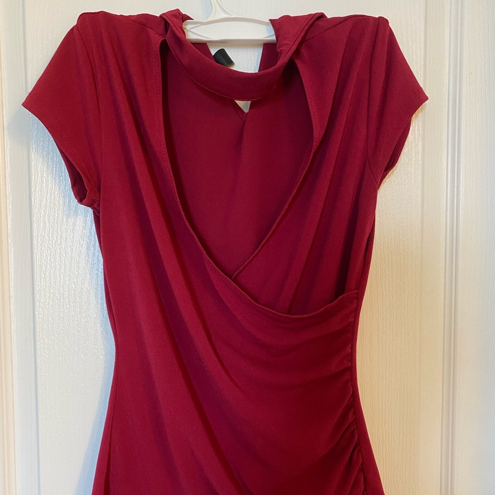 Red blouse/top